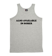 Also Available in Sober Mens Singlet (Regular Sizes)