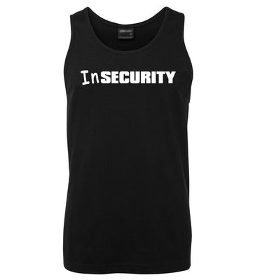 InSECURITY Mens Singlet (Black)