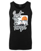 Lest We Forget Logo Mens Singlet (Black)