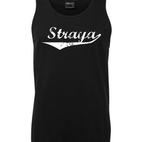 Straya Mens Singlet (Black)