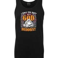 I Have the Body of God.. Buddha! Mens Singlet (Black)