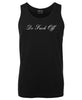 Do Fuck Off (Fancy Writing) Mens Singlet (Black)