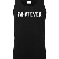 Whatever Mens Singlet (Black)