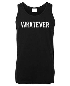 Whatever Mens Singlet (Black)