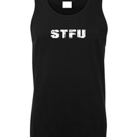 STFU Mens Singlet (Black)