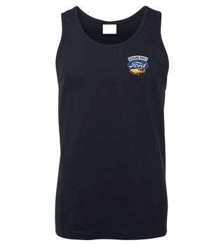 Ford Genuine Parts Small Logo Mens Singlet (Navy)