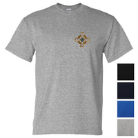 Celtic Cross Left Chest Logo T-Shirt (Colour Choices)