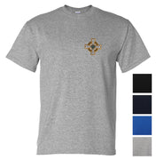 Celtic Cross Left Chest Logo T-Shirt (Colour Choices)