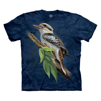 Australian Animal Kookaburra Tie Dye T-Shirt (Big Sizes to 8XL)