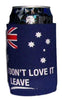Australia Love it or Leave Stubby Holder (Navy)